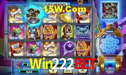 Jackpots e promoções na Win222Bet